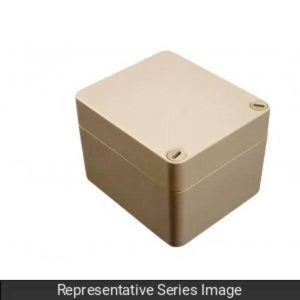 Fiberglass Reinforced Polyester Enclosure, 7.87 in H, 8.66 in W, 4.72 in D, Hinged, Hammond, Mfr#: R131-200-000